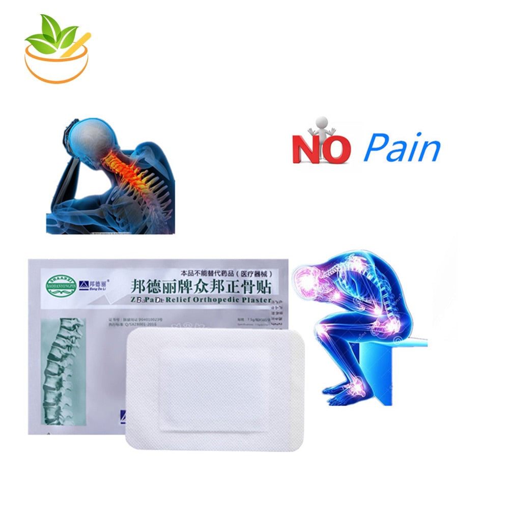 20Pcs Original Pain Relief Orthopedic Plaster Chinese Medical Patch For Joint Pain Relieving Lumbar Cervical Knee Back Pain