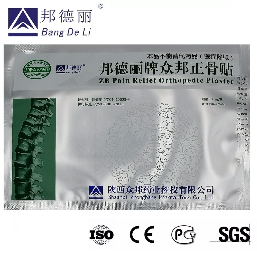100pcs Joint Pain Plaster Tiger Balm Knee Neck Back Pain Relieving Massage Medical Patches ZB Pain Orthopedic Plaster