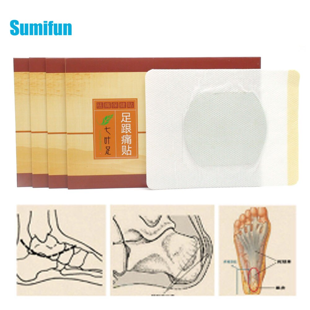 20 Boxes Tens Massage Herbal Heel Calcaneal Spur Rapid Heel Pain Relief Patch Achilles Tendinitis Foot Care Product Z32420
