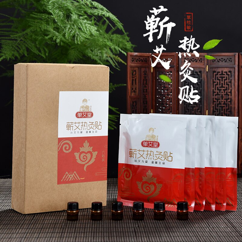 6 pieces/set heat Pad Patch pain Relieve heat for 7 hours moxa heat product