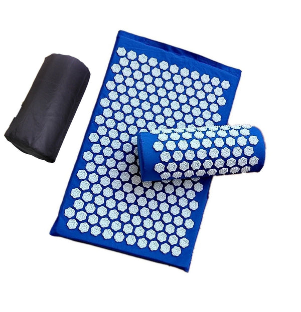 acupuncture Massager Cushion acupressure mat Relieve Stress Back Pain Acupressure Mat Massage Mat Rose Spike Massage Relaxation