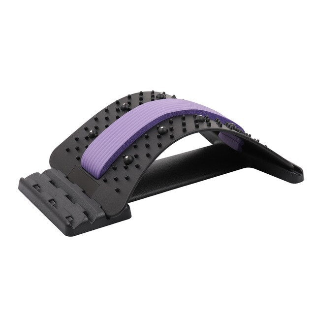 Back Massage Massager Magic Stretcher Stretch Equipment Lumbar Support Relaxation Mate Spinal Pain Relieve Chiropractor Fitness