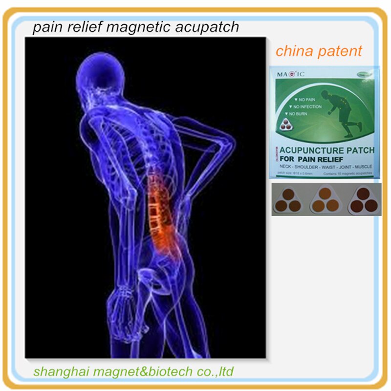 China back pain reliever magnetic pain relief patch back pain plaster