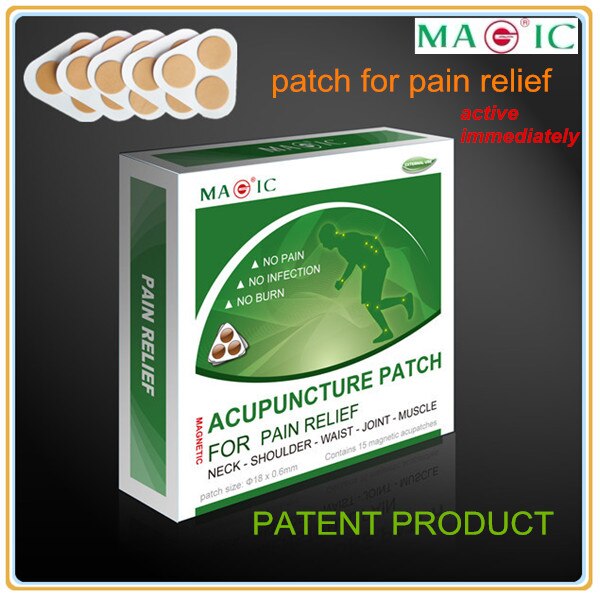 15 piece chinese medical acuptaches waterproof back pain relief Patch Health Care for Relieving Stiff Neck/Shoulder